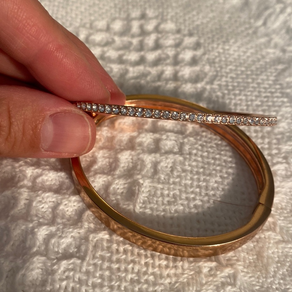 Rose gold bracelet set
